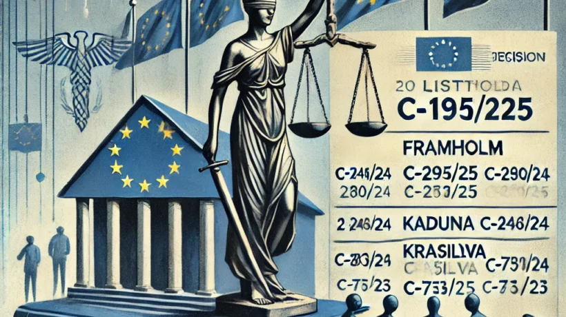Справа Framholm (C-195/25) рішення Суду, що тлумачить Директиву про тимчасовий захист (Директива Ради 2001/55/ЄС, TPD)